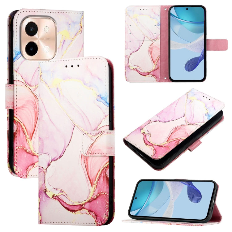 PT003 Marble Pattern Flip Leather Phone Case, For vivo S20 Pro, For vivo S19 Pro, For vivo S19, For vivo Y28 4G