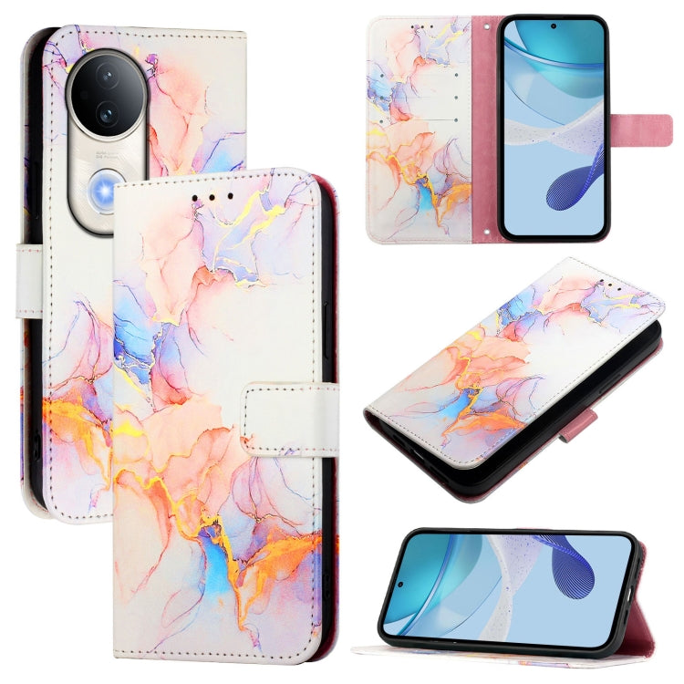 PT003 Marble Pattern Flip Leather Phone Case, For vivo Y29s 5G / Y04 4G, For vivo Y29 4G, For vivo V50, For vivo S20