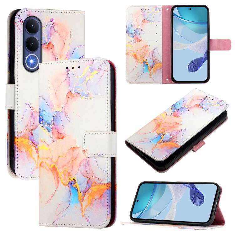 PT003 Marble Pattern Flip Leather Phone Case, For vivo X300 FE 5G Russia / Zeiss, For vivo X300s, For vivo Y21 5G 2026 / Y05 4G, For vivo V70 FE 5G