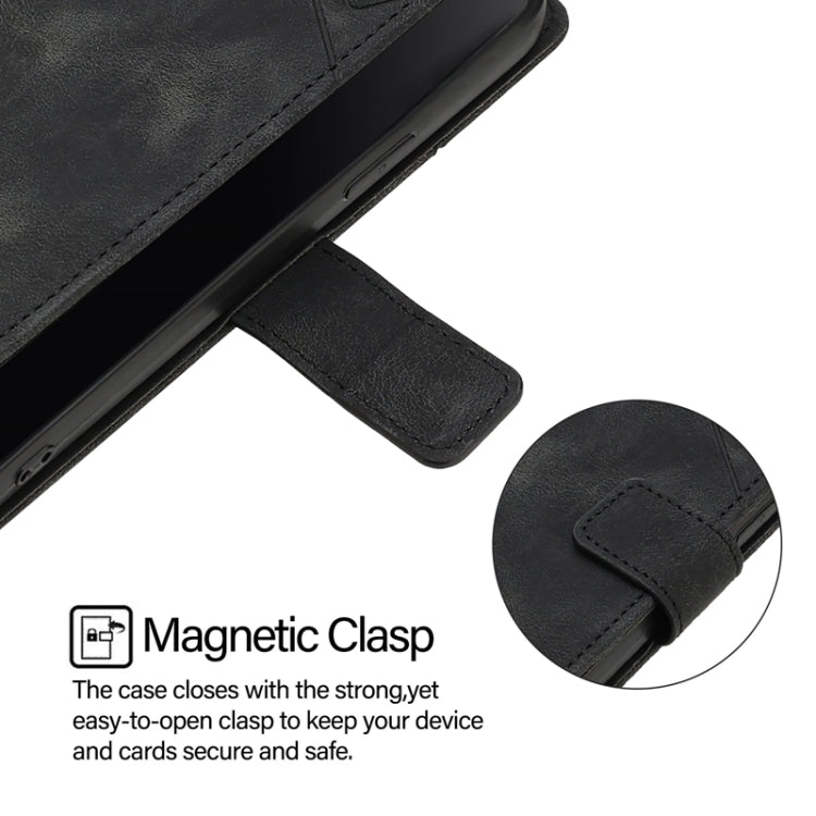 Skin Feel Embossed Leather Phone Case, For vivo Y78 5G / Y78+ 5G Global / V29 Lite, For vivo Y100 5G Global, For vivo V27 5G / V27 Pro 5G Global, For vivo V27e 4G Global / T2 4G Global