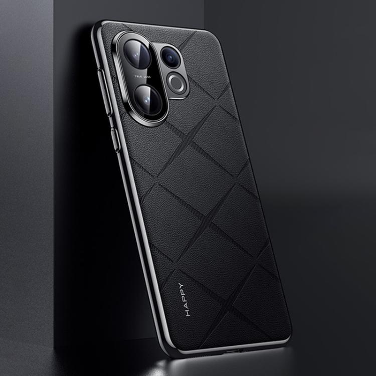 Plain Leather PC Phone Case, For vivo X300 Pro, For vivo X300, For vivo S30 Pro mini, For vivo S30 engpla6146 OnePlus & OPPO Accessories vivo X300 Pro X300 Pro Cases - APEXEL INDIA - Mobile Lens - Mobile Camera Lens - Cellphone Accessories - Phone Lens - Smartphone Lens