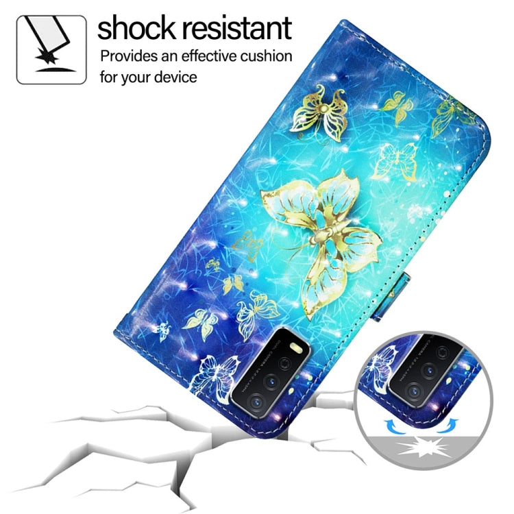 3D Painting Horizontal Flip Leather Phone Case, For vivo Y20 / Y20a / Y20g / Y20i / Y20s, For vivo Y70S, For vivo Y30 4G Global