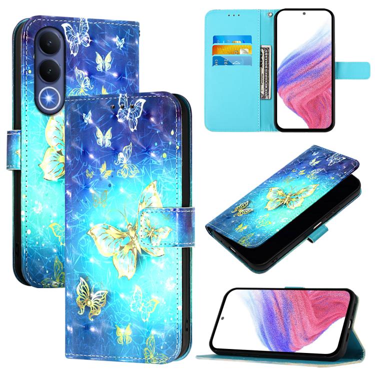 3D Painting Horizontal Flip Leather Phone Case, For vivo V70 FE 5G, For vivo X300 Ultra 5G, For vivo X300 Pro
