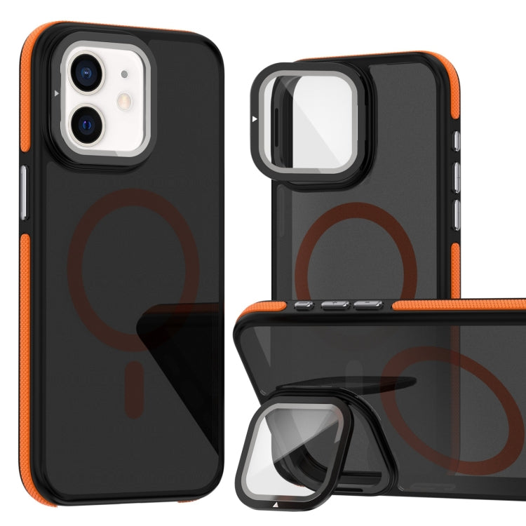 Magsafe Dual-Color Skin Feel Lens Film Phone Case with Lens Fold Holder, For iPhone 11 Pro Max, For iPhone 11 Apple Accessories engmag4661 More iPhone Cases - APEXEL INDIA - Mobile Lens - Mobile Camera Lens - Cellphone Accessories - Phone Lens - Smartphone Lens