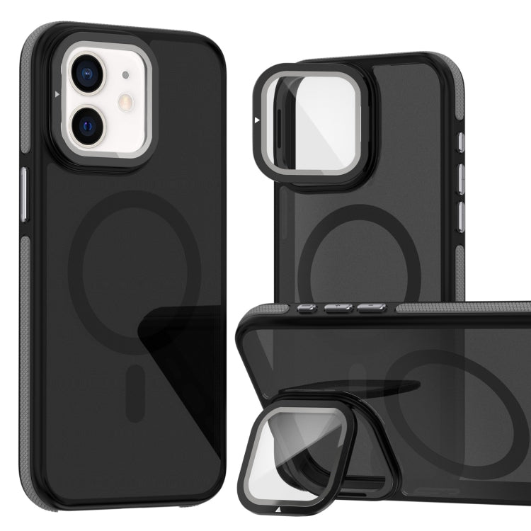 Magsafe Dual-Color Skin Feel Lens Film Phone Case with Lens Fold Holder, For iPhone 11 Pro Max, For iPhone 11 Apple Accessories engmag4661 More iPhone Cases - APEXEL INDIA - Mobile Lens - Mobile Camera Lens - Cellphone Accessories - Phone Lens - Smartphone Lens