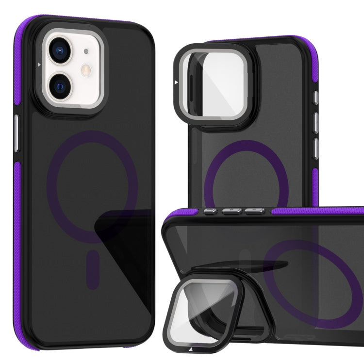 Magsafe Dual-Color Skin Feel Lens Film Phone Case with Lens Fold Holder, For iPhone 11 Pro Max, For iPhone 11 Apple Accessories engmag4661 More iPhone Cases - APEXEL INDIA - Mobile Lens - Mobile Camera Lens - Cellphone Accessories - Phone Lens - Smartphone Lens