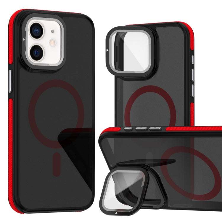 Magsafe Dual-Color Skin Feel Lens Film Phone Case with Lens Fold Holder, For iPhone 11 Pro Max, For iPhone 11 Apple Accessories engmag4661 More iPhone Cases - APEXEL INDIA - Mobile Lens - Mobile Camera Lens - Cellphone Accessories - Phone Lens - Smartphone Lens