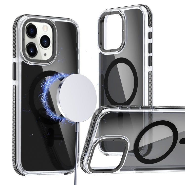 Magsafe Dual-Color Transparent Black Full Coverage Phone Case, For iPhone 11 Pro Max, For iPhone 11 Apple Accessories engmag4656 More iPhone Cases - APEXEL INDIA - Mobile Lens - Mobile Camera Lens - Cellphone Accessories - Phone Lens - Smartphone Lens