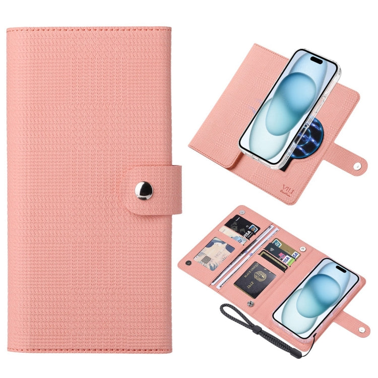 ViLi GHA-C Series RFID MagSafe Magnetic Flip Leather Phone Case, For iPhone 15 Pro Max, For iPhone 15 Pro, For iPhone 15 Plus, For iPhone 15 Apple Accessories engvil4668 iPhone 15 Pro Max - ViLi - Mobile Lens - Mobile Camera Lens - Cellphone Accessories - Phone Lens - Smartphone Lens