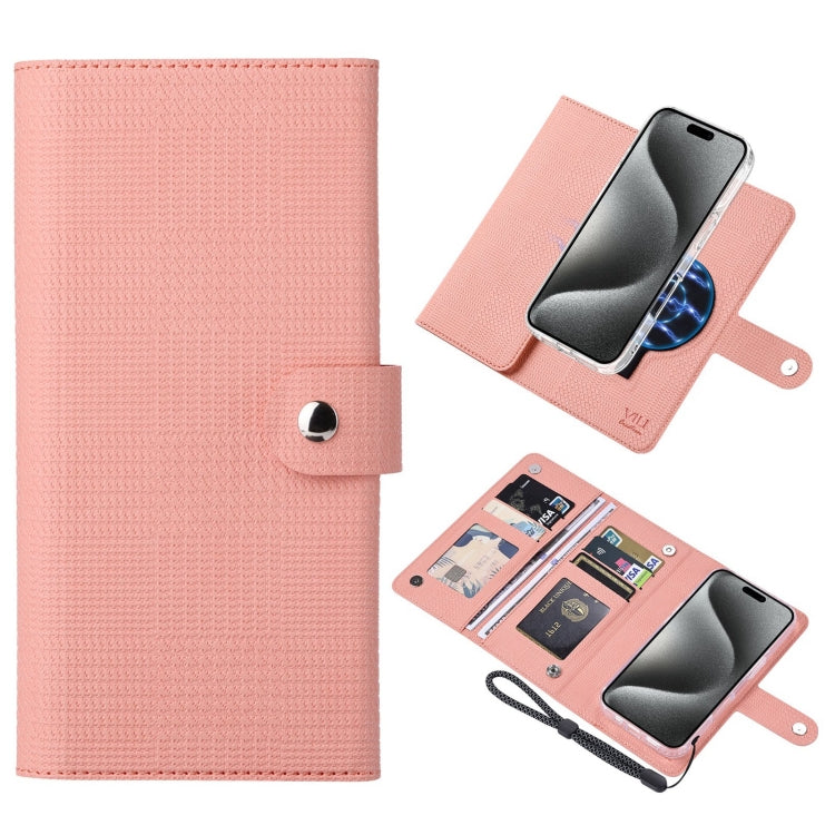 ViLi GHA-C Series RFID MagSafe Magnetic Flip Leather Phone Case, For iPhone 15 Pro Max, For iPhone 15 Pro, For iPhone 15 Plus, For iPhone 15 Apple Accessories engvil4668 iPhone 15 Pro Max - ViLi - Mobile Lens - Mobile Camera Lens - Cellphone Accessories - Phone Lens - Smartphone Lens