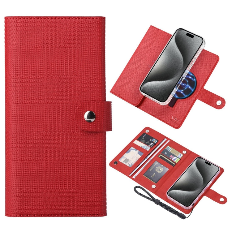 ViLi GHA-C Series RFID MagSafe Magnetic Flip Leather Phone Case, For iPhone 15 Pro Max, For iPhone 15 Pro, For iPhone 15 Plus, For iPhone 15 Apple Accessories engvil4668 iPhone 15 Pro Max - ViLi - Mobile Lens - Mobile Camera Lens - Cellphone Accessories - Phone Lens - Smartphone Lens