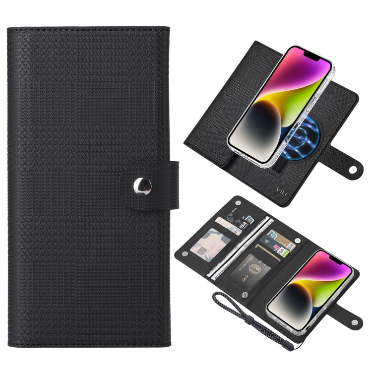 ViLi GHA-C Series RFID MagSafe Magnetic Flip Leather Phone Case, For iPhone 14 Plus, For iPhone 14, For iPhone 14 Pro, For iPhone 14 Pro Max Apple Accessories engvil4669 iPhone 14 Plus - ViLi - Mobile Lens - Mobile Camera Lens - Cellphone Accessories - Phone Lens - Smartphone Lens