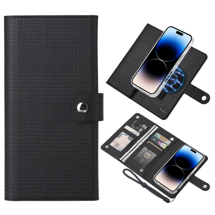 ViLi GHA-C Series RFID MagSafe Magnetic Flip Leather Phone Case, For iPhone 14 Plus, For iPhone 14, For iPhone 14 Pro, For iPhone 14 Pro Max Apple Accessories engvil4669 iPhone 14 Plus - ViLi - Mobile Lens - Mobile Camera Lens - Cellphone Accessories - Phone Lens - Smartphone Lens