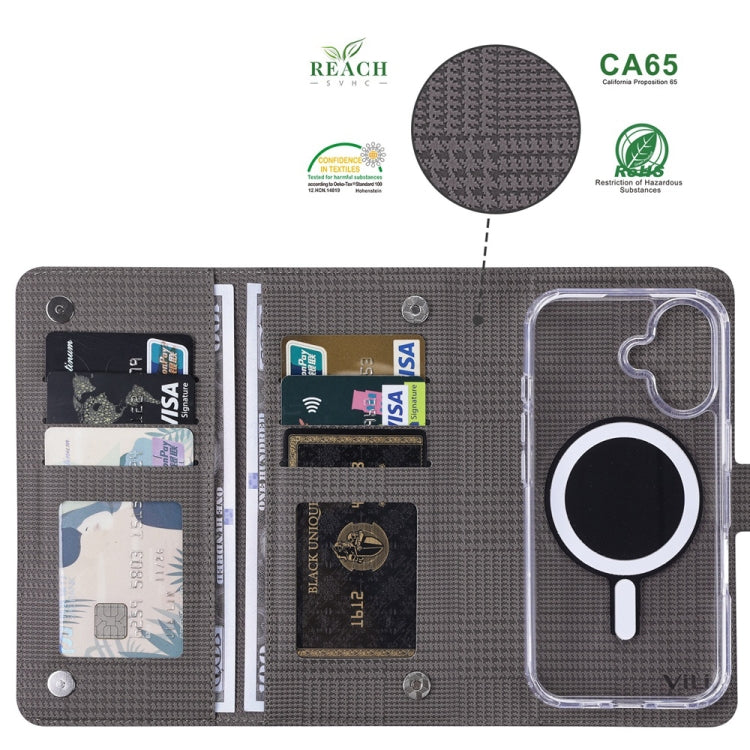 ViLi GHA-C Series RFID MagSafe Magnetic Flip Leather Phone Case, For iPhone 13 Pro Max, For iPhone 13 Pro, For iPhone 13 Apple Accessories engvil4670 More iPhone Cases - ViLi - Mobile Lens - Mobile Camera Lens - Cellphone Accessories - Phone Lens - Smartphone Lens