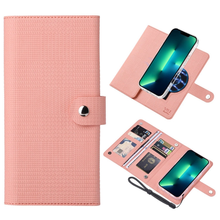 ViLi GHA-C Series RFID MagSafe Magnetic Flip Leather Phone Case, For iPhone 13 Pro Max, For iPhone 13 Pro, For iPhone 13 Apple Accessories engvil4670 More iPhone Cases - ViLi - Mobile Lens - Mobile Camera Lens - Cellphone Accessories - Phone Lens - Smartphone Lens