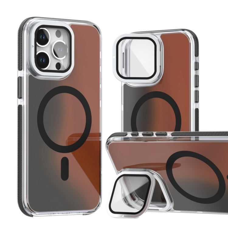 MagSafe Gradient Color Lens Film Phone Case with Lens Fold Holder, For iPhone 16 Pro Max, For iPhone 16 Pro, For iPhone 16 Plus, For iPhone 16, For iPhone 15 Pro Max, For iPhone 15 Pro Apple Accessories engmag4686 iPhone 16 Pro Max - APEXEL INDIA - Mobile Lens - Mobile Camera Lens - Cellphone Accessories - Phone Lens - Smartphone Lens