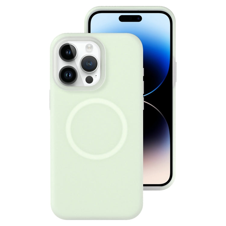 Jelly Liquid Silicone MagSafe Magnetic Phone Case, For iPhone 14 Pro M Jelly Liquid Silicone MagSafe Magnetic Phone Case, For iPhone 14 Pro M
