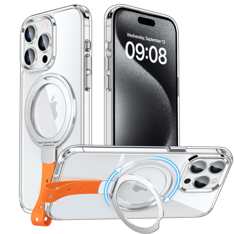 Holder Hand Strap MagSafe Transparent Phone Case, For iPhone 15 Pro Max, For iPhone 15 Pro Apple Accessories enghol4716 iPhone 15 Pro Max - APEXEL INDIA - Mobile Lens - Mobile Camera Lens - Cellphone Accessories - Phone Lens - Smartphone Lens