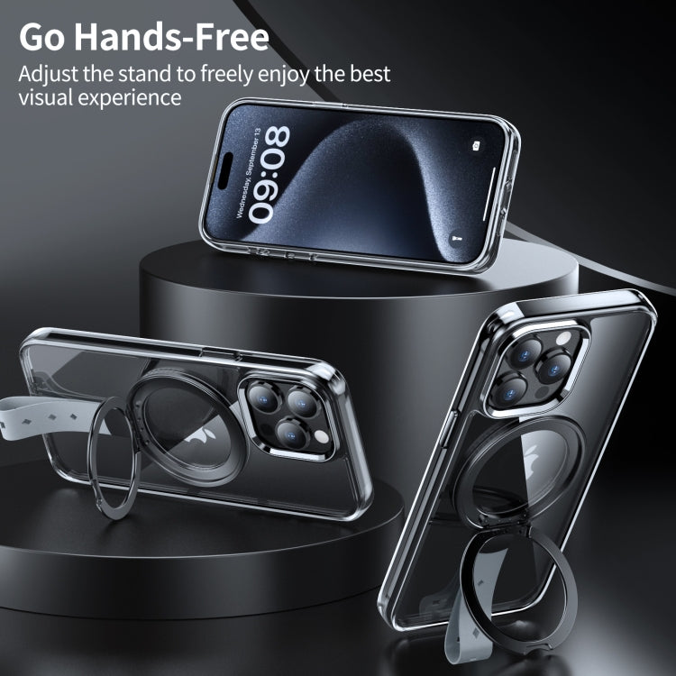Holder Hand Strap MagSafe Transparent Phone Case, For iPhone 15 Pro Max, For iPhone 15 Pro Apple Accessories enghol4716 iPhone 15 Pro Max - APEXEL INDIA - Mobile Lens - Mobile Camera Lens - Cellphone Accessories - Phone Lens - Smartphone Lens