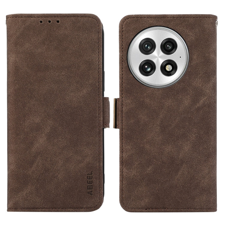 ABEEL Frosted Magnetic RFID Leather Phone Case, For OnePlus 13R Global, For OnePlus 13, For OnePlus Nord 4 engabe3770 Mobile Accessories - APEXEL INDIA - Mobile Lens - Mobile Camera Lens - Cellphone Accessories - Phone Lens - Smartphone Lens