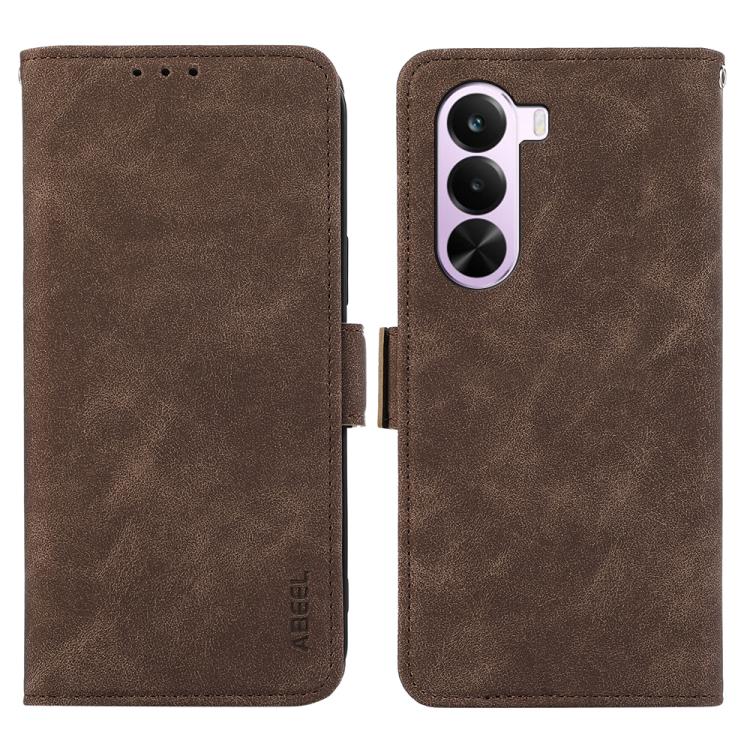 ABEEL Frosted Magnetic RFID Leather Phone Case, For OnePlus Nord CE6 Lite 5G Global, For OnePlus Ace 6 Ultra, For OnePlus 15T, For OnePlus Turbo 6V / Turbo 6
