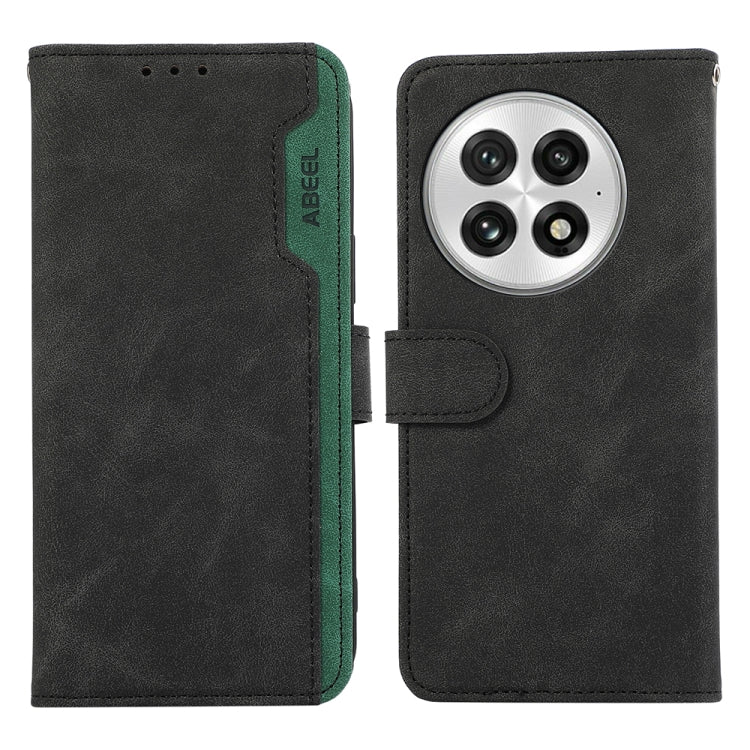 ABEEL Color Block Magnetic RFID Leather Phone Case, For OnePlus 13R Global, For OnePlus 13, For OnePlus Nord 4 engabe3767 Mobile Accessories - APEXEL INDIA - Mobile Lens - Mobile Camera Lens - Cellphone Accessories - Phone Lens - Smartphone Lens