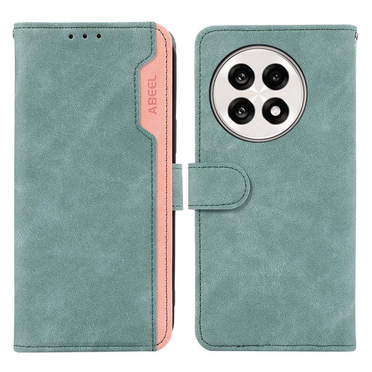 ABEEL Color Block Magnetic RFID Leather Phone Case, For OnePlus 13R Global, For OnePlus 13, For OnePlus Nord 4 engabe3767 Mobile Accessories - APEXEL INDIA - Mobile Lens - Mobile Camera Lens - Cellphone Accessories - Phone Lens - Smartphone Lens