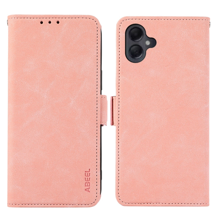 ABEEL Frosted Magnetic RFID Leather Phone Case, For Samsung Galaxy A06 4G