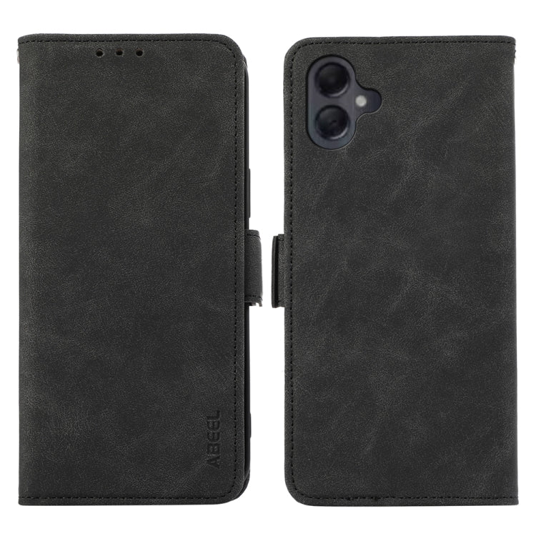 ABEEL Frosted Magnetic RFID Leather Phone Case, For Samsung Galaxy A06 4G