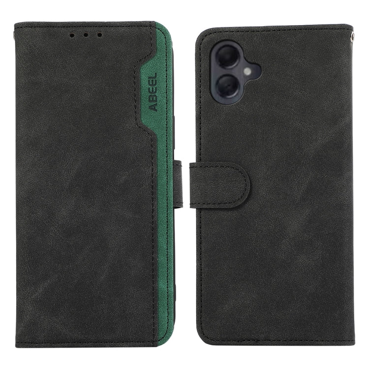 ABEEL Color Block Magnetic RFID Leather Phone Case, For Samsung Galaxy A06 4G