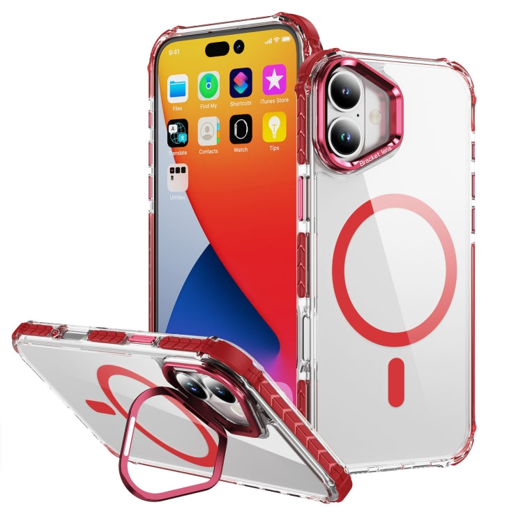 Rainbow Series Transparent MagSafe Lens Holder Phone Case, For iPhone 16 Pro Max, For iPhone 16 Pro, For iPhone 16 Plus, For iPhone 16 Apple Accessories engrai4722 iPhone 16 Pro Max - APEXEL INDIA - Mobile Lens - Mobile Camera Lens - Cellphone Accessories - Phone Lens - Smartphone Lens