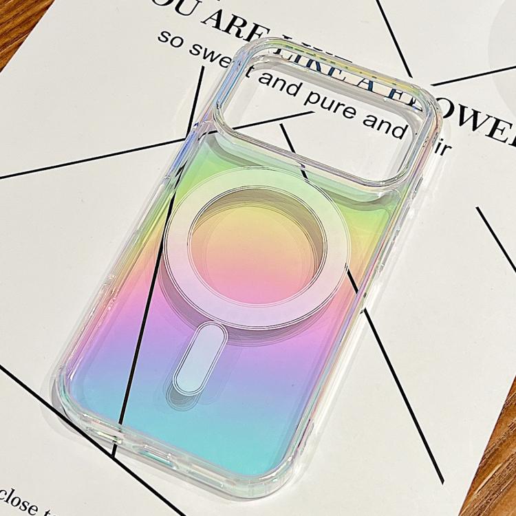 Gradient Color MagSafe Airbag Full Coverage Phone Case, For iPhone 17 Pro Max, For iPhone 17 Pro, For iPhone 17, For iPhone 17 Air, For iPhone 16e, For iPhone 16 Pro Max, For iPhone 16 Pro, For iPhone 16 Plus, For iPhone 16, For iPhone 15 Pro Max
