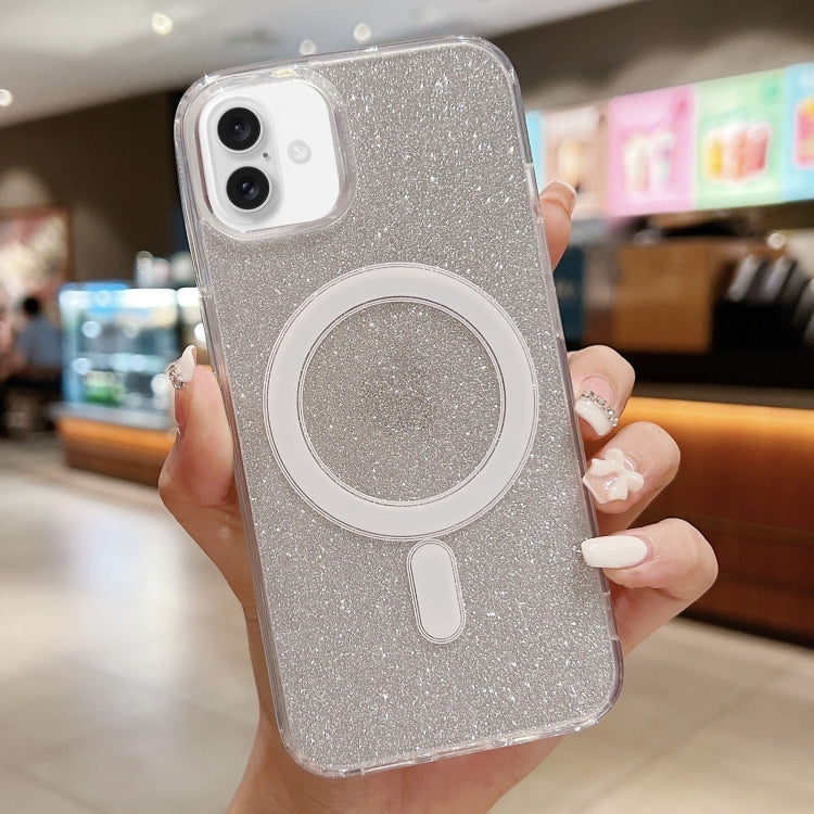 Acrylic Transparent Glitter MagSafe Phone Case, For iPhone 16 Plus, For iPhone 16, For iPhone 15 Pro Max Apple Accessories engacr4754 iPhone 16 Plus - APEXEL INDIA - Mobile Lens - Mobile Camera Lens - Cellphone Accessories - Phone Lens - Smartphone Lens