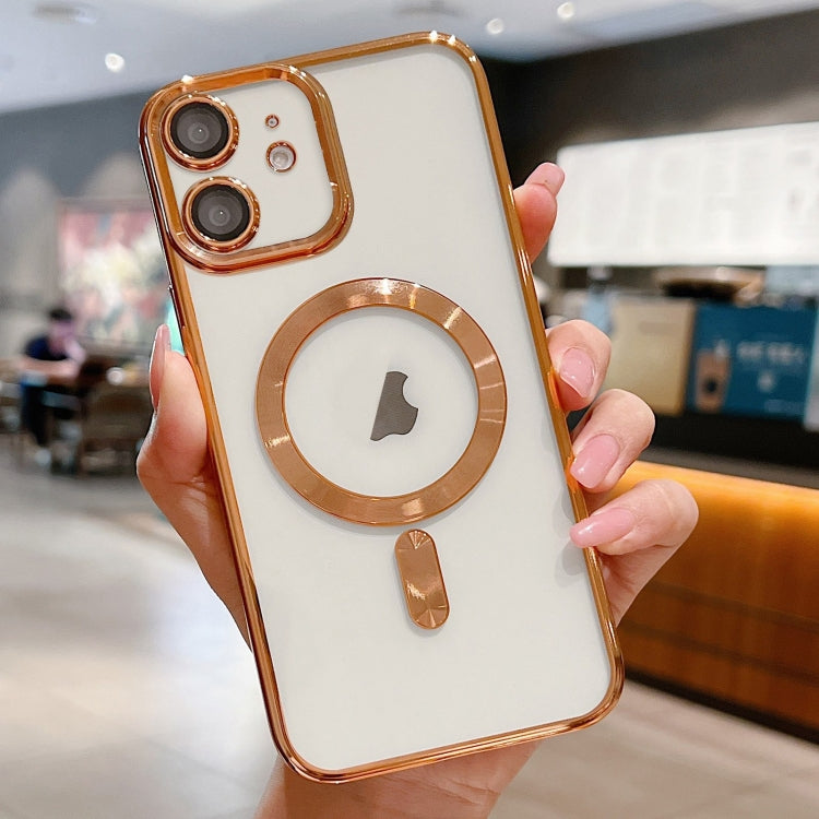 Electroplating MagSafe Phone Case, For iPhone 11 Pro Max, For iPhone 11