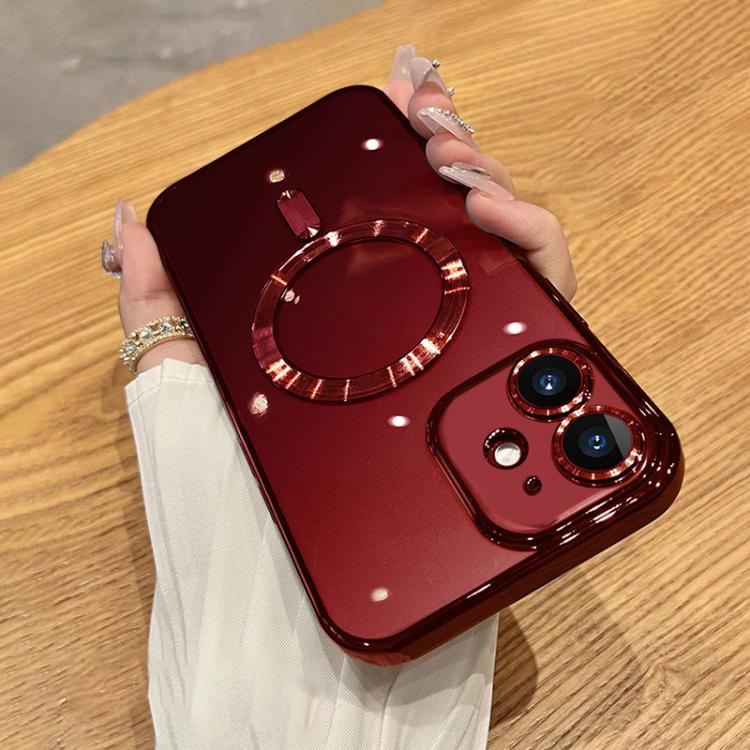 Electroplating MagSafe Phone Case, For iPhone 11 Pro Max, For iPhone 11