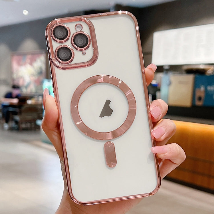 Electroplating MagSafe Phone Case, For iPhone 11 Pro Max, For iPhone 11