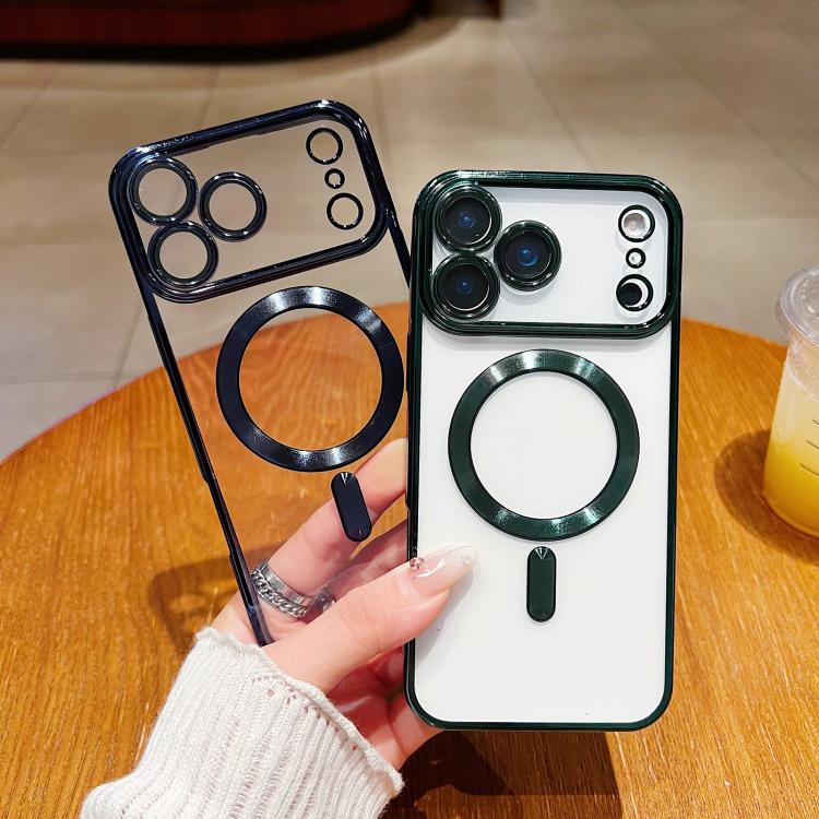 Electroplating MagSafe Phone Case, For iPhone 11 Pro Max, For iPhone 11