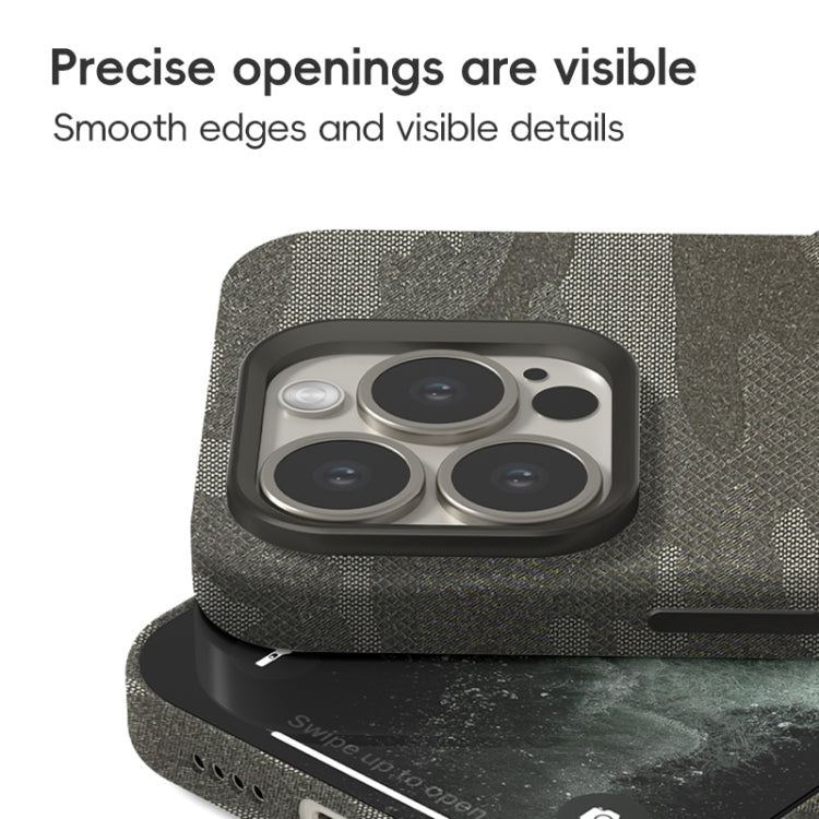 Camouflage Ice Feel Texture MagSafe PU Hybrid PC Phone Case, For iPhone 15 Pro Max, For iPhone 15 Pro Apple Accessories engcam4775 iPhone 15 Pro Max - APEXEL INDIA - Mobile Lens - Mobile Camera Lens - Cellphone Accessories - Phone Lens - Smartphone Lens