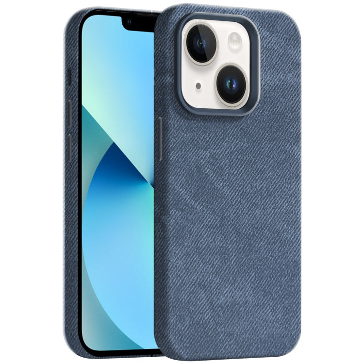 Skin Feel Denim Leather MagSafe Phone Case, For iPhone 13, For iPhone 12 Pro Max Apple Accessories engski4790 More iPhone Cases - APEXEL INDIA - Mobile Lens - Mobile Camera Lens - Cellphone Accessories - Phone Lens - Smartphone Lens