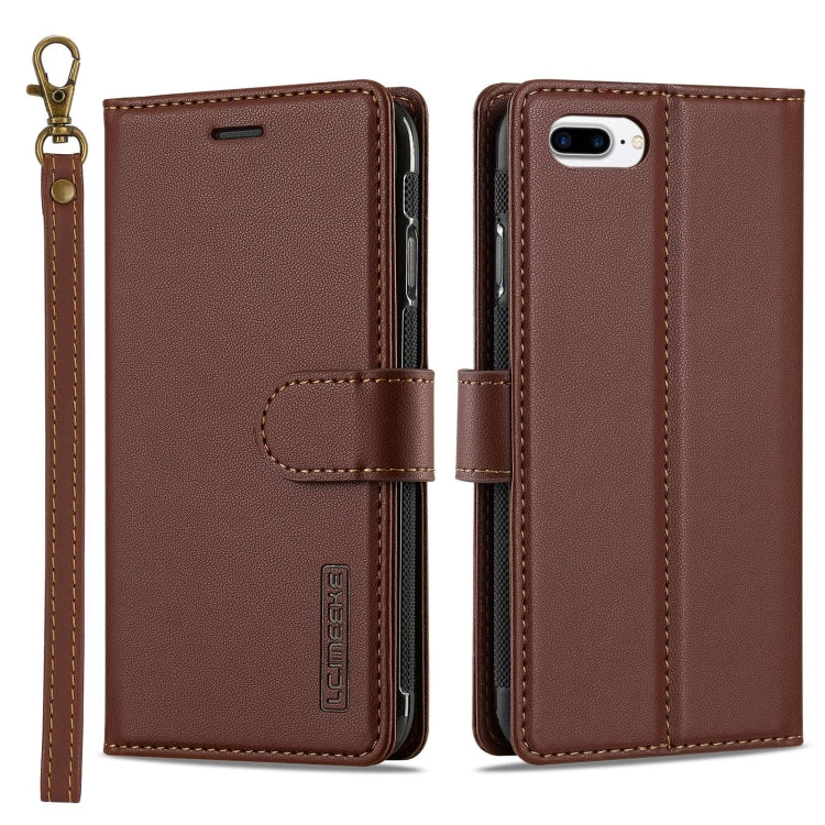 LC.IMEEKE L2 Series Detachable Magsafe PU Phone Case with Lanyard
