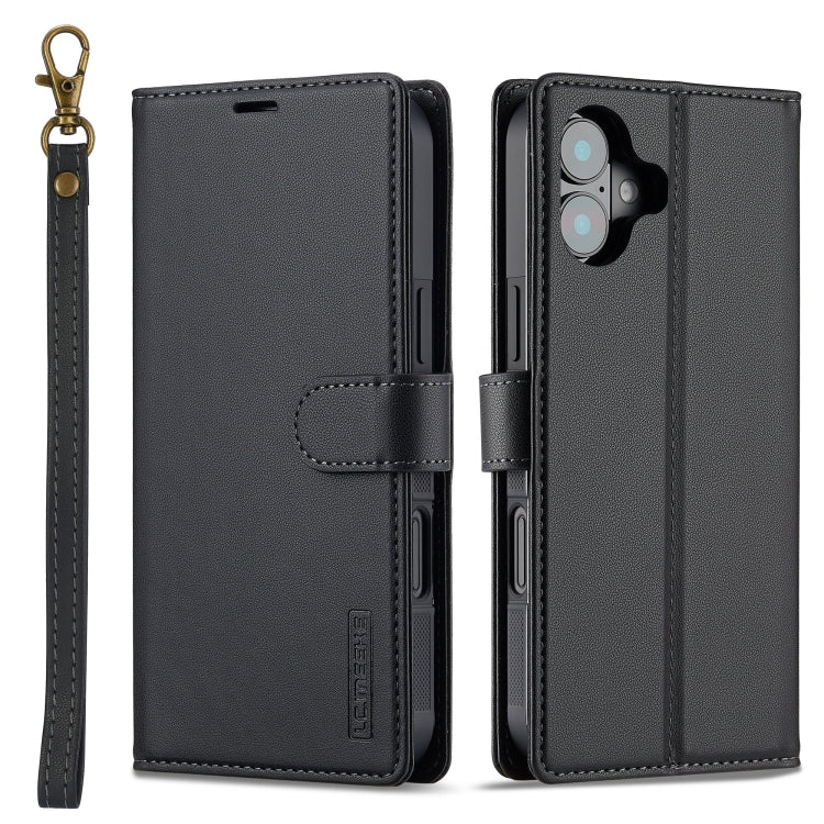 LC.IMEEKE L2 Series Detachable Magsafe PU Phone Case with Lanyard, For iPhone 16e, For iPhone 16 Pro Max, For iPhone 16 Pro, For iPhone 16 Plus Apple Accessories englc-4785 iPhone 16e - LC.IMEEKE - Mobile Lens - Mobile Camera Lens - Cellphone Accessories - Phone Lens - Smartphone Lens