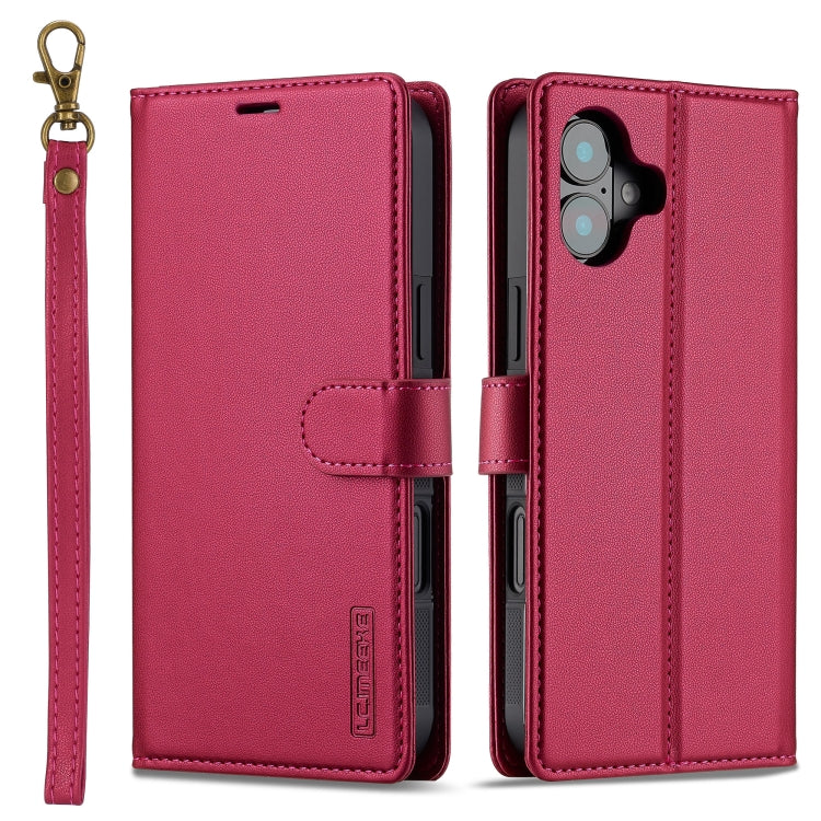 LC.IMEEKE L2 Series Detachable Magsafe PU Phone Case with Lanyard, For iPhone 16e, For iPhone 16 Pro Max, For iPhone 16 Pro, For iPhone 16 Plus Apple Accessories englc-4785 iPhone 16e - LC.IMEEKE - Mobile Lens - Mobile Camera Lens - Cellphone Accessories - Phone Lens - Smartphone Lens