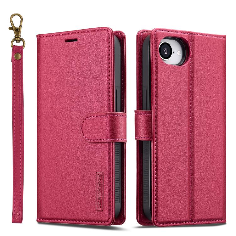 LC.IMEEKE L2 Series Detachable Magsafe PU Phone Case with Lanyard, For iPhone 16e, For iPhone 16 Pro Max, For iPhone 16 Pro, For iPhone 16 Plus Apple Accessories englc-4785 iPhone 16e - LC.IMEEKE - Mobile Lens - Mobile Camera Lens - Cellphone Accessories - Phone Lens - Smartphone Lens