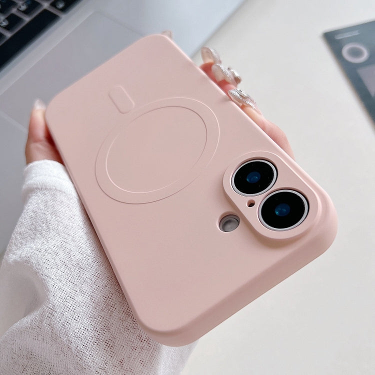 Solid Color Liquid Silicone MagSafe Magnetic Phone Case, For iPhone 16 Apple Accessories engsol4812 iPhone 16 - APEXEL INDIA - Mobile Lens - Mobile Camera Lens - Cellphone Accessories - Phone Lens - Smartphone Lens