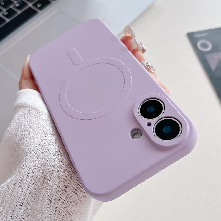 Solid Color Liquid Silicone MagSafe Magnetic Phone Case, For iPhone 16 Apple Accessories engsol4812 iPhone 16 - APEXEL INDIA - Mobile Lens - Mobile Camera Lens - Cellphone Accessories - Phone Lens - Smartphone Lens