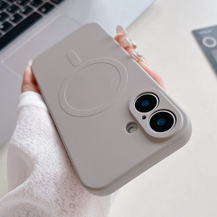 Solid Color Liquid Silicone MagSafe Magnetic Phone Case, For iPhone 16 Apple Accessories engsol4812 iPhone 16 - APEXEL INDIA - Mobile Lens - Mobile Camera Lens - Cellphone Accessories - Phone Lens - Smartphone Lens