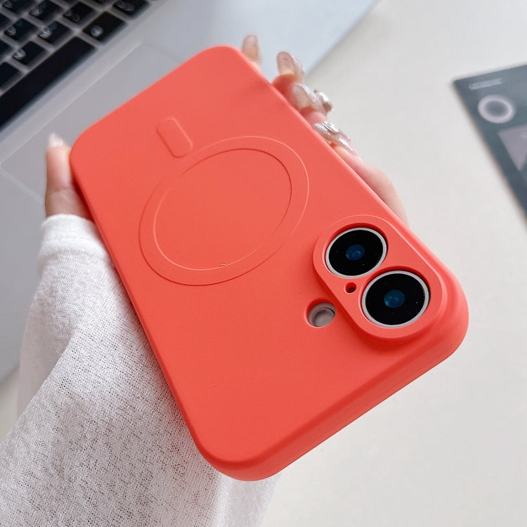 Solid Color Liquid Silicone MagSafe Magnetic Phone Case, For iPhone 16 Apple Accessories engsol4812 iPhone 16 - APEXEL INDIA - Mobile Lens - Mobile Camera Lens - Cellphone Accessories - Phone Lens - Smartphone Lens