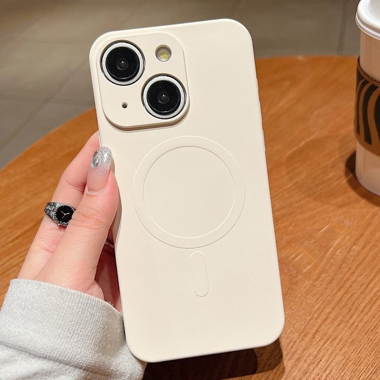 Solid Color Liquid Silicone MagSafe Magnetic Phone Case, For iPhone 15 Apple Accessories engsol4813 iPhone 15 - APEXEL INDIA - Mobile Lens - Mobile Camera Lens - Cellphone Accessories - Phone Lens - Smartphone Lens