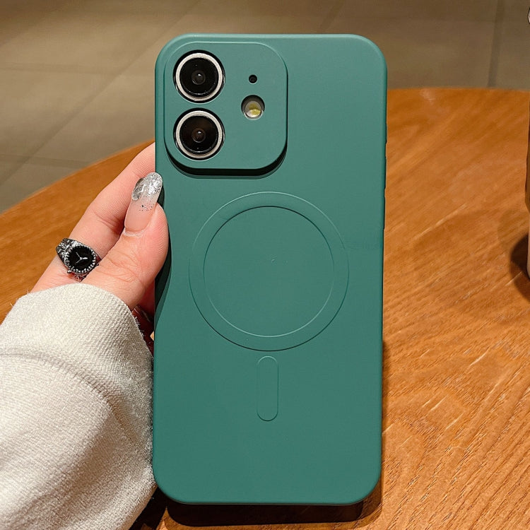 Solid Color Liquid Silicone MagSafe Magnetic Phone Case, For iPhone 15 Apple Accessories engsol4813 iPhone 15 - APEXEL INDIA - Mobile Lens - Mobile Camera Lens - Cellphone Accessories - Phone Lens - Smartphone Lens