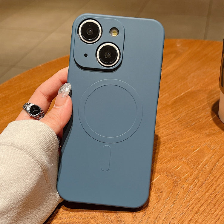 Solid Color Liquid Silicone MagSafe Magnetic Phone Case, For iPhone 15 Apple Accessories engsol4813 iPhone 15 - APEXEL INDIA - Mobile Lens - Mobile Camera Lens - Cellphone Accessories - Phone Lens - Smartphone Lens